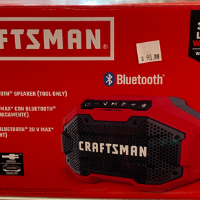 Haut-parleur Bluetooth Craftsman outil seulement V20 Lithium. $90.00